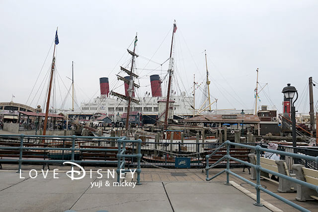 東京ディズニーシー、レストラン櫻のテラス席