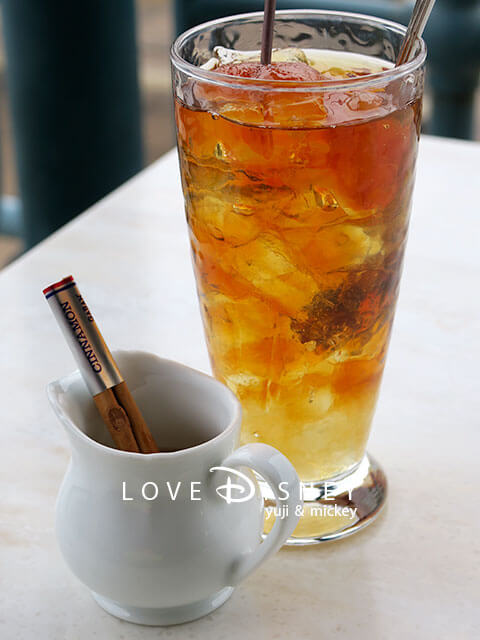 東京ディズニーシー、レストラン櫻、焼酎カクテル（紅茶リキュール＆アップルジャム）
