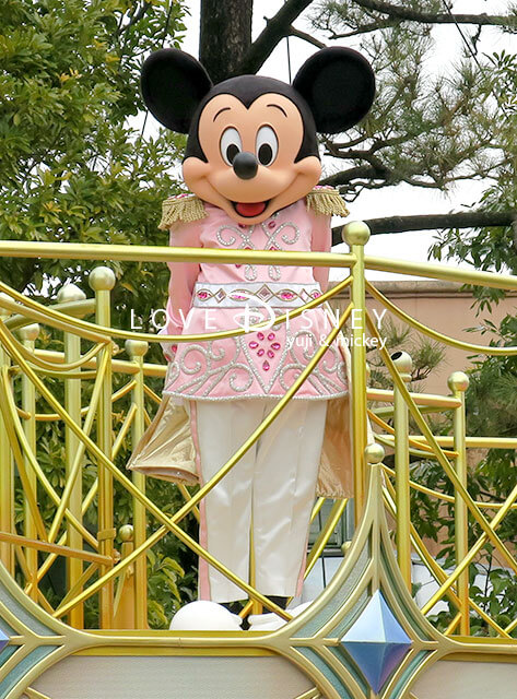 ミニー＆フレンズのグリーティングパレード：トータリー・ミニーマウス（ディズニー・プリンセス・デイズ）トゥーンタウン（2回目公演）ミッキー