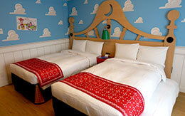 お泊りディズニー「東京ディズニーリゾート・トイ・ストーリーホテル、スクエアビュー」部屋内を大公開