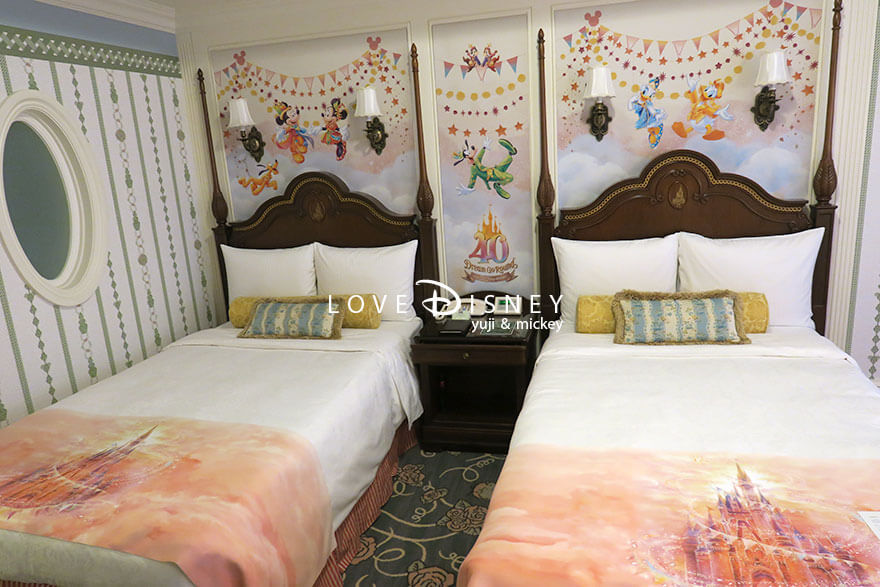 東京ディズニーランドホテル、東京ディズニーリゾート40周年「ドリームゴーラウンド、スペシャルルーム」宿泊レポ Love Disney