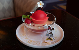 ディズニーキャラクタールーム・ハイティーセット（ミニーマウス） in ハイピリオン・ラウンジ