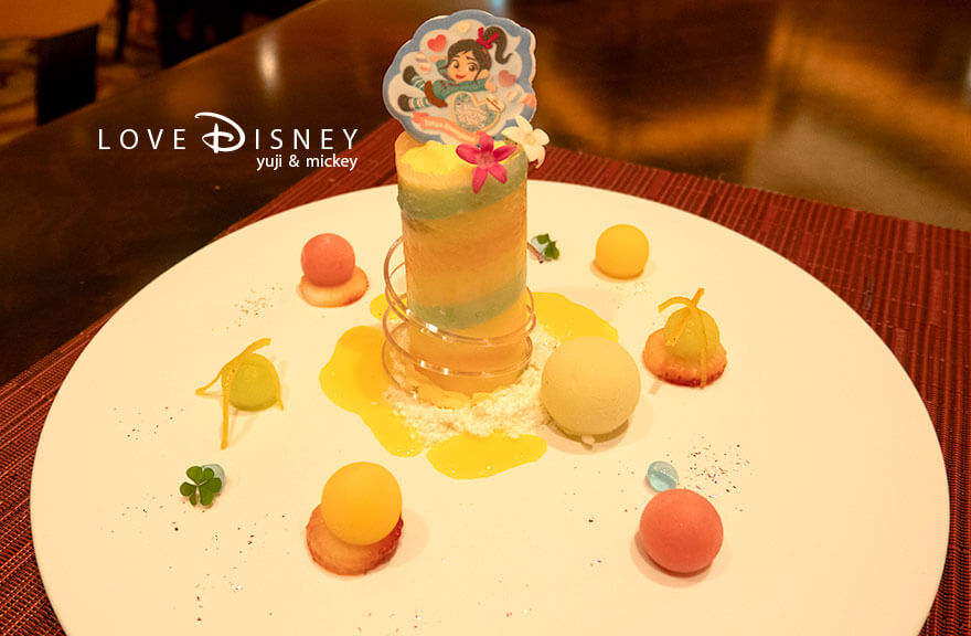 ディズニー・パルパルーザ 「ヴァネロペのスウィーツ・ポップ・ワールド、エンパイア・グリル・ディナー」デザート