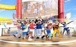 「出航パーティー、Set Sail on a Wish」鑑賞レポ！ディズニークルーズ・ウィッシュ