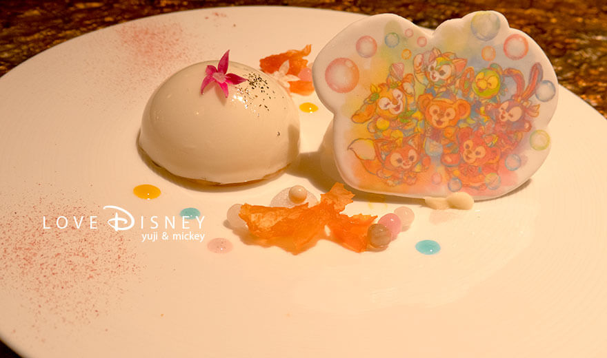 シルクロードガーデン「ダッフィー＆フレンズ20周年：カラフルハピネス」カントニーズランチ（デザート全体）