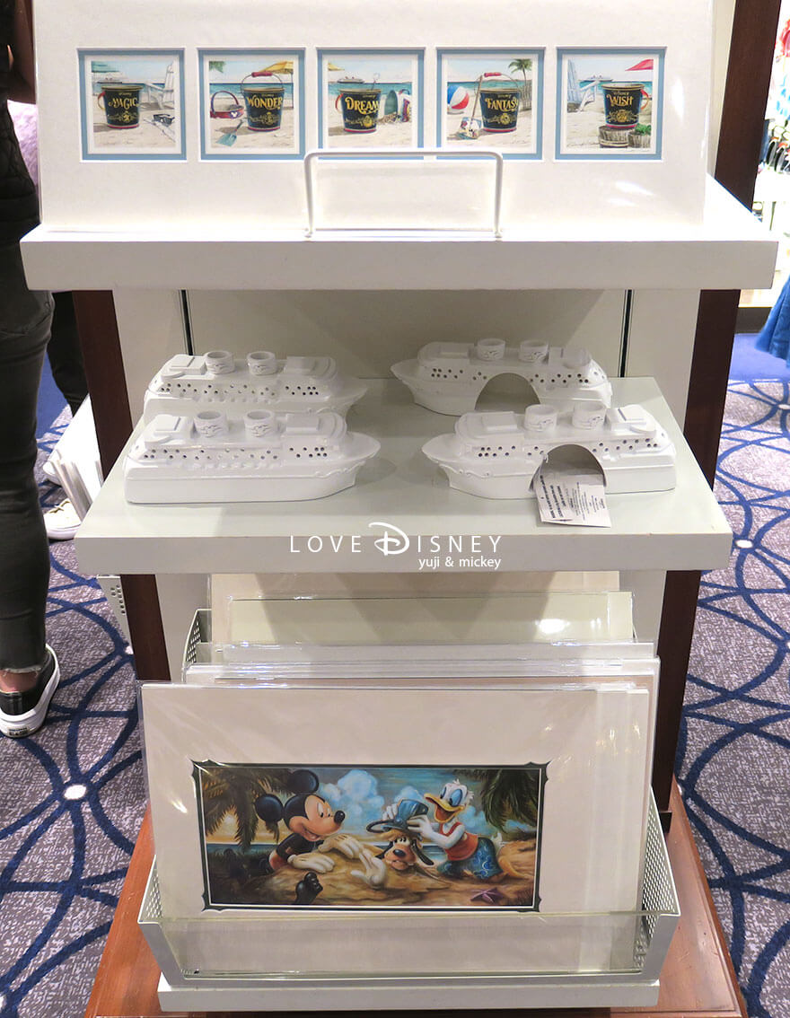 ディズニークルーズ・ウィッシュ号、ショップ（ミッキーズ・メインセイル）グッズ（アートパネル）