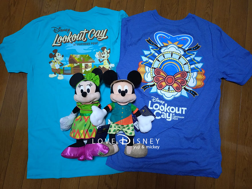 ディズニークルーズ・ウィッシュ号、「ライトハウス・ポイントのディズニー・ルックアウト・ケイ」グッズ