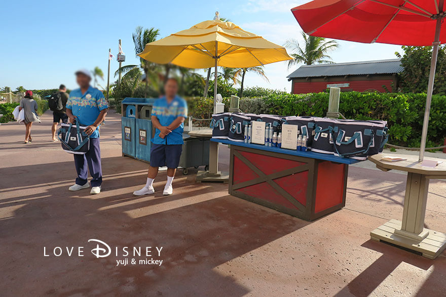 ディズニークルーズ、ウィッシュ号、キャスタウェイ・ケイ、保冷バックの販売