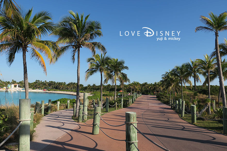 ディズニークルーズ、ウィッシュ号、キャスタウェイ・ケイ、風景(その2)