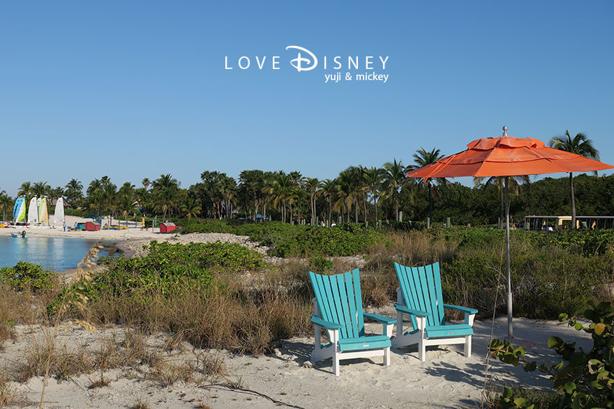 ディズニークルーズ、ウィッシュ号、キャスタウェイ・ケイ、風景(その3)