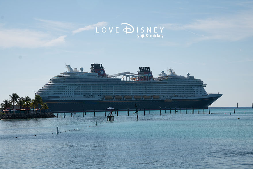 ディズニークルーズ、ウィッシュ号、キャスタウェイ・ケイ、ファミリービーチ(その4)