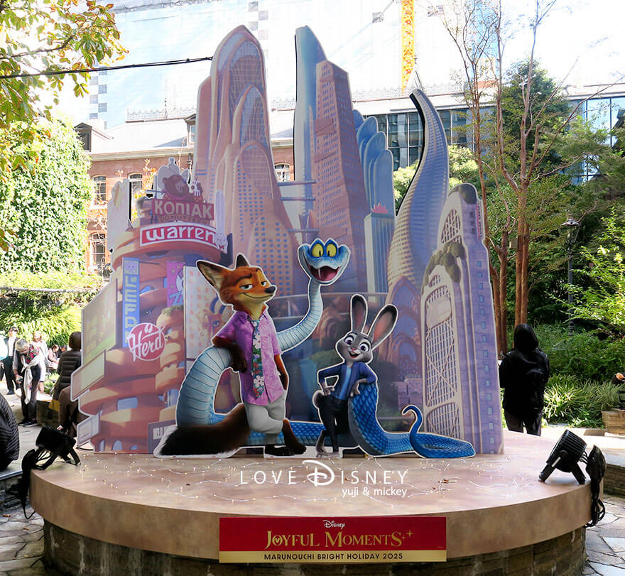 MARUNOUCHIBRIGHTHOLIDAY2025「DisneyJOYFULMOMENTS」Zootopia Moments＜ズートピア２＞