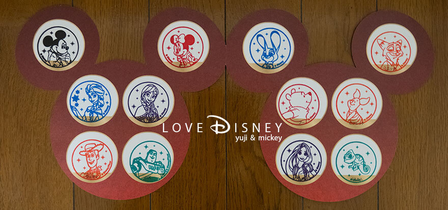 MARUNOUCHIBRIGHTHOLIDAY2025「DisneyJOYFULMOMENTS」スタンプラリー台紙（完成版）