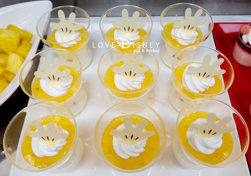 東京ディズニーランド、クリスタルパレス・レストラン、「ディズニー・パルパルーザ、ミニーのファンダーランド」デザート(本日のおすすめ)