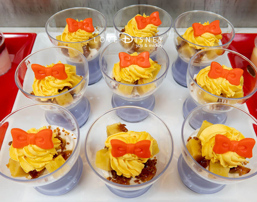 東京ディズニーランド、クリスタルパレス・レストラン、「ディズニー・パルパルーザ、ミニーのファンダーランド」デザート(本日のおすすめ)
