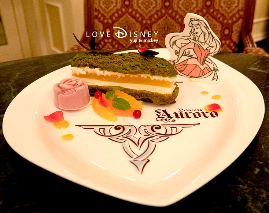 東京ディズニーランドホテル、ドリーマーズ・ラウンジ、ワンス・アポン・ア・ドリームセット（オーロラ姫）デザート