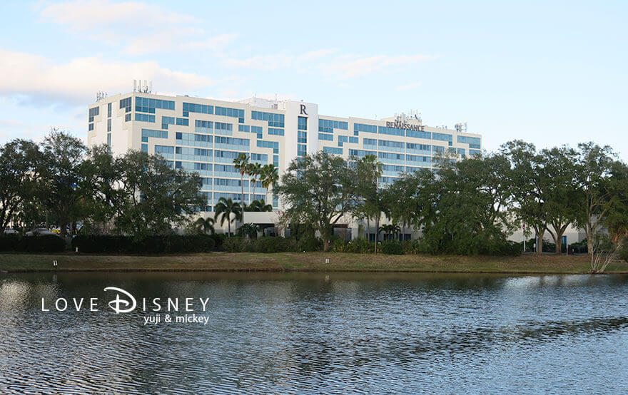 ディズニー・クルーズ・ウィッシュ号、4泊5日バハマコース、ルネッサンス・オーランド・エアポート・ホテル・バイ・マリオット
