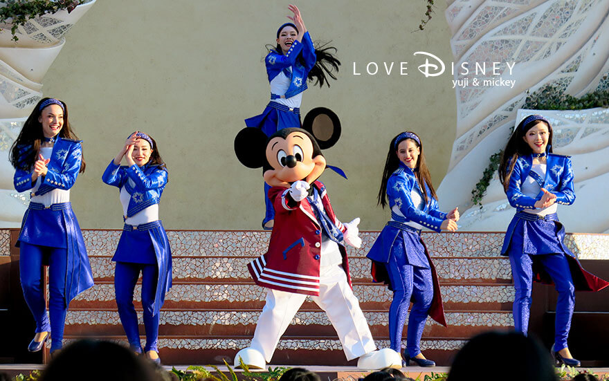 東京ディズニーシー開園25周年エンターテイメント「ダンス・ザ・グローブ！」オープニング（ミッキー）その4