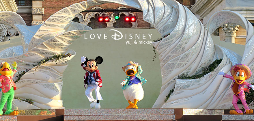 東京ディズニーシー開園25周年エンターテイメント「ダンス・ザ・グローブ！」ミッキー、ドナルド、ホセ＆パンチート