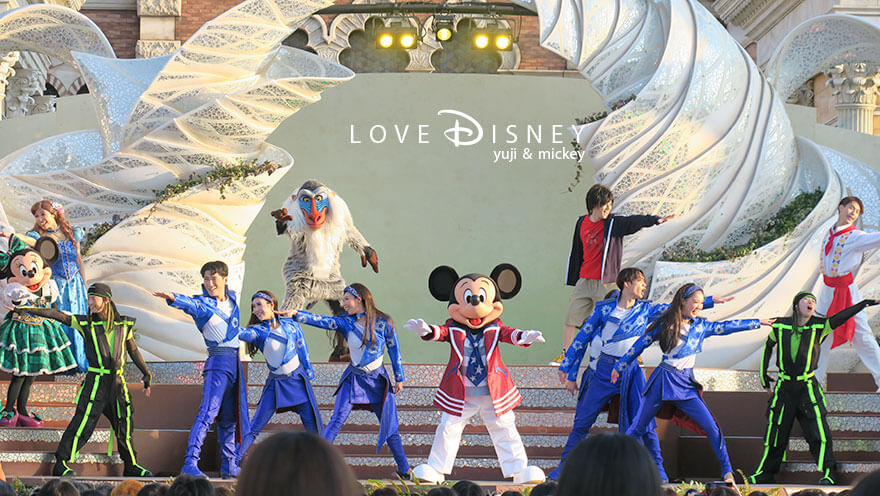 東京ディズニーシー開園25周年エンターテイメント「ダンス・ザ・グローブ！」フィナーレ（その2）