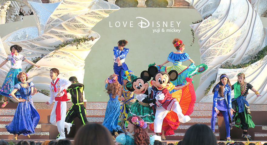 東京ディズニーシー開園25周年エンターテイメント「ダンス・ザ・グローブ！」フィナーレ（その3）