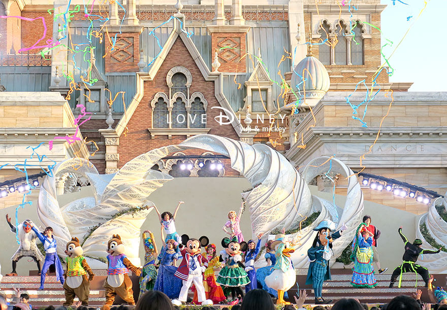 東京ディズニーシー開園25周年エンターテイメント「ダンス・ザ・グローブ！」フィナーレ（その5）