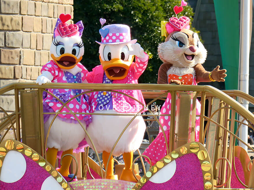 東京ディズニーランド「ディズニー・パルパルーザ2026」ミニーのファンダーランド、ドナルド、デイジー、クラリス