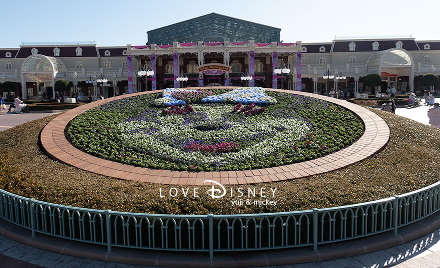 東京ディズニーランド、ディズニー・パルパルーザ2025、ミニーのファンダーランド、デコレーション（エントランス花壇）