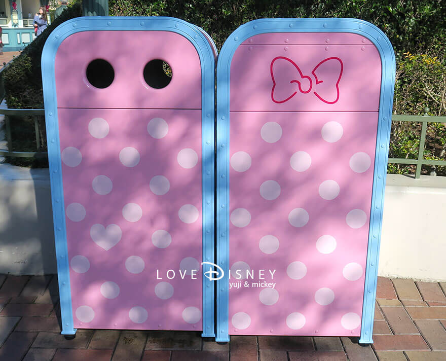 東京ディズニーランド、ディズニー・パルパルーザ2025、ミニーのファンダーランド、デコレーション（トラッシュカン）