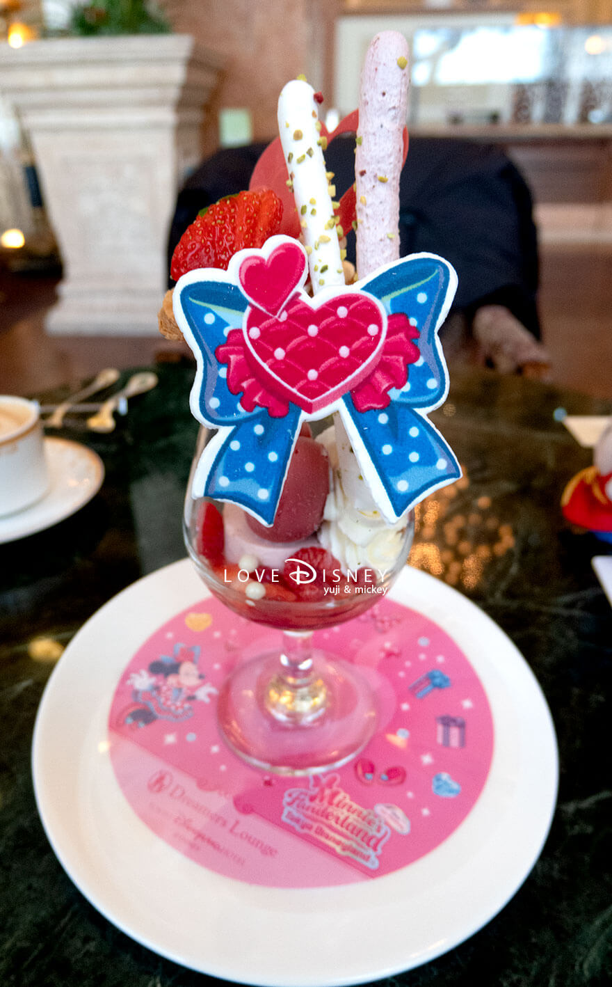 東京ディズニーランドホテル、ドリーマーズ・ラウンジ、「ディズニー・パルパルーザ2026、ミニーのファンダーランド、スペシャルセット」デザート