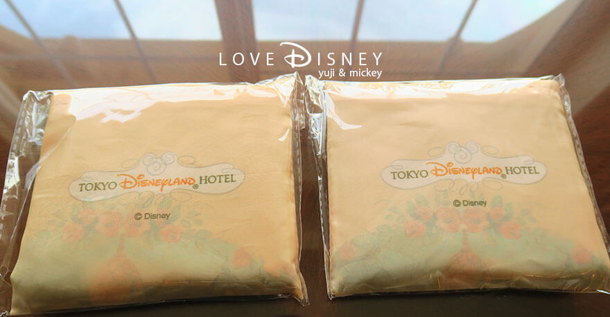 東京ディズニーランドホテル、コンシェルジュ、スーペリアアルコーヴルーム（パークグランドビュー）エコバッグ