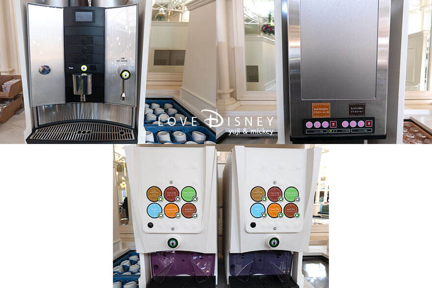 東京ディズニーランド、クリスタルパレス・レストラン、ドリンクバー