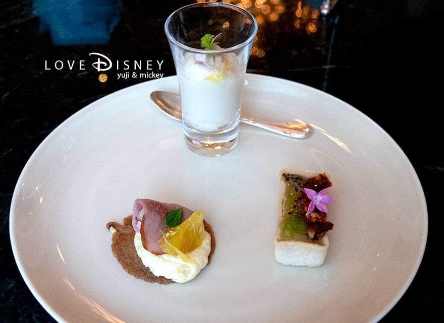 東京ディズニーランドホテル、ドリーマーズ・ラウンジ、ディズニー・パルパルーザ「ヴァネロペのスウィーツ・ポップ・ワールド」スペシャルセット（オードヴル）