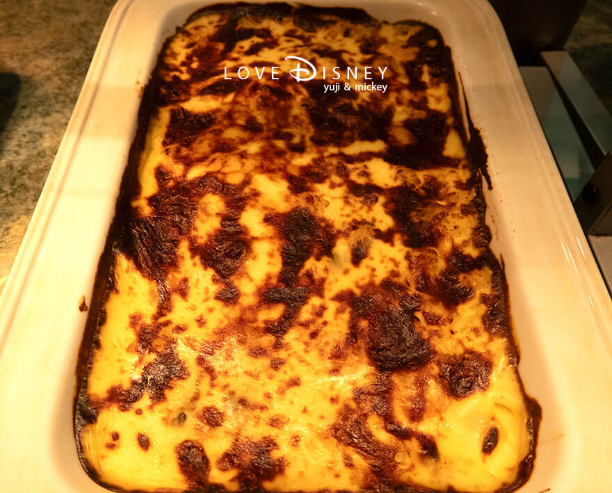 東京ディズニーシー・ホテルミラコスタ「オチェーアノ」ブッフェ、温かい料理（シーフードドリア）