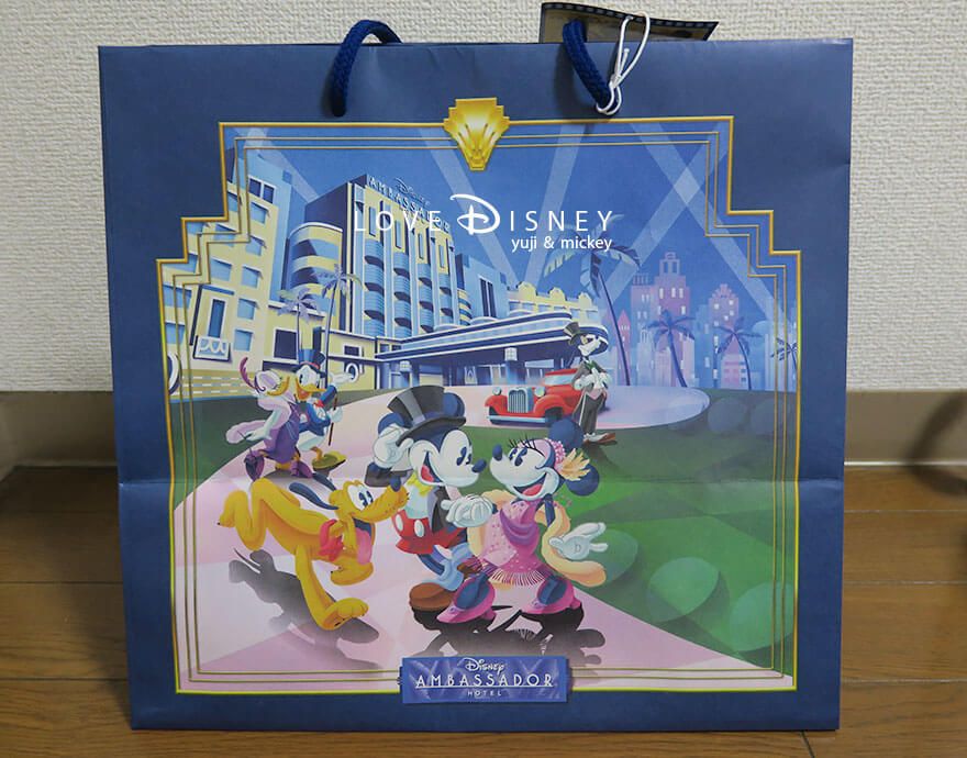 ディズニーアンバサダーホテル「チックタック・ダイナー」スペシャルブレッド（ショップ袋）