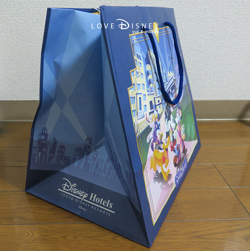 ディズニーアンバサダーホテル「チックタック・ダイナー」スペシャルブレッド（ショップ袋）横