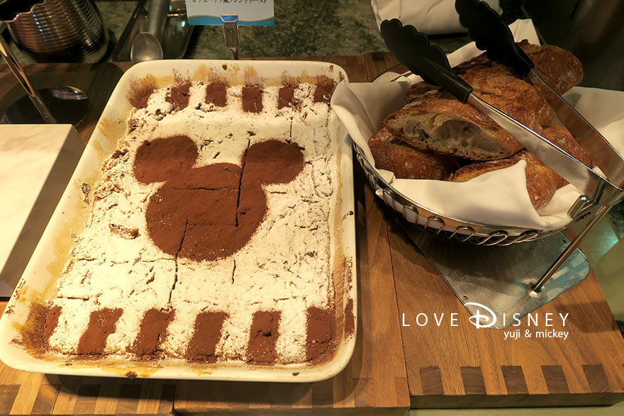 オチェーアノ TDS25周年ブッフェ オチェーアノ風フレンチトースト バゲット