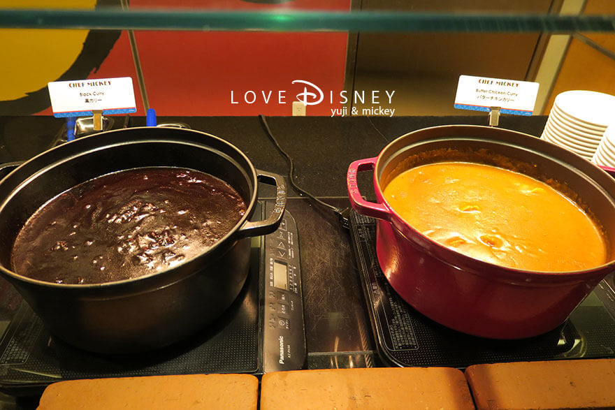 シェフ・ミッキー スパークリング・ジュビリーブッフェ 黒カリー バターチキンカリー