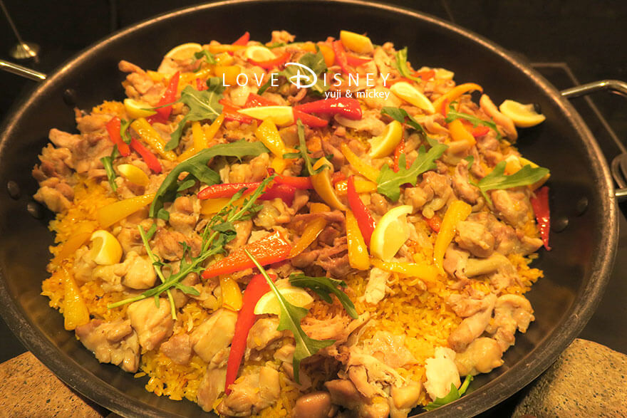 シェフ・ミッキー スパークリング・ジュビリーブッフェ チキンパエリア