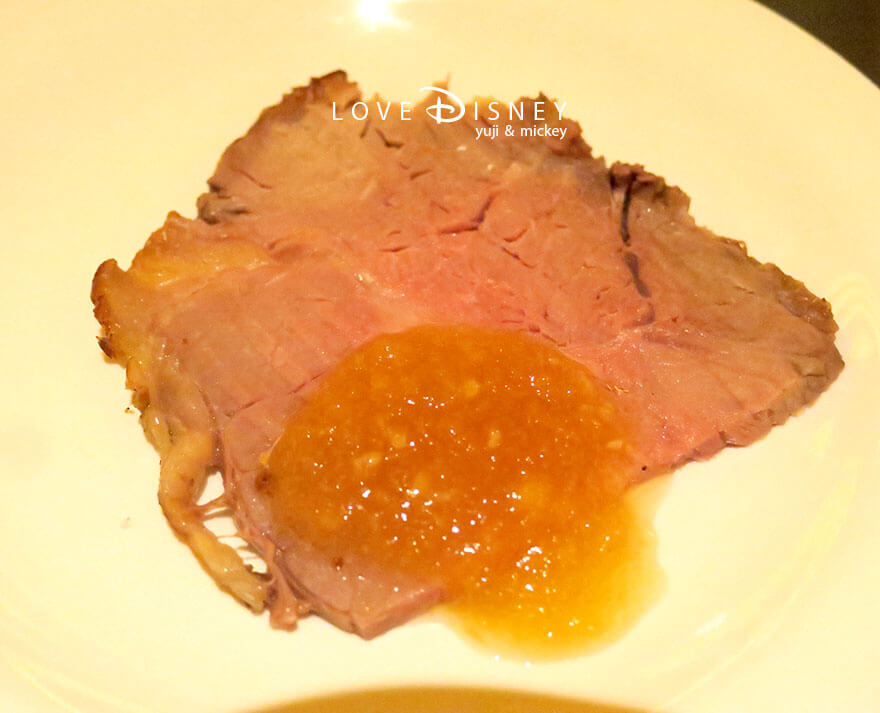 シェフ・ミッキー スパークリング・ジュビリーブッフェ ローストビーフ