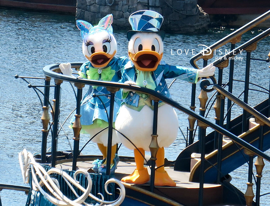 オチェーアノのテラス TDS25周年 スパークリング・ジュビリー・セレブレーション ドナルド＆デイジー