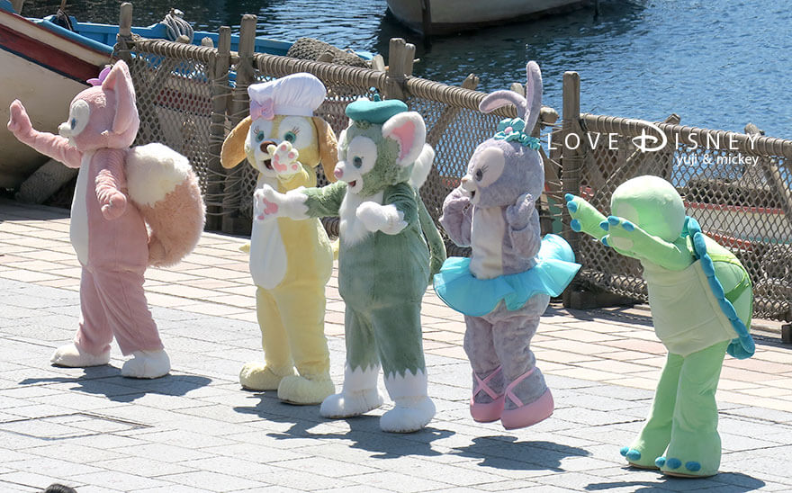 オチェーアノのテラス TDS25周年 スパークリング・ジュビリー・セレブレーション ダッフィー＆フレンズ（その2）