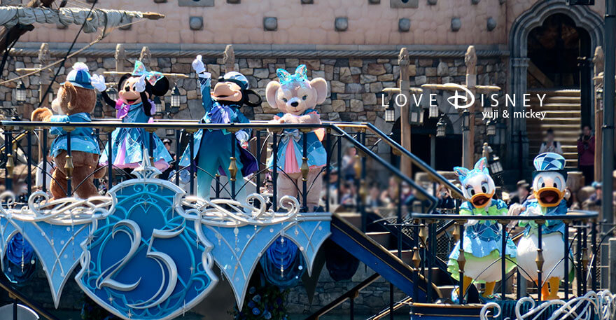 オチェーアノのテラス TDS25周年 スパークリング・ジュビリー・セレブレーション キャラ全員の決めポーズ（その4）