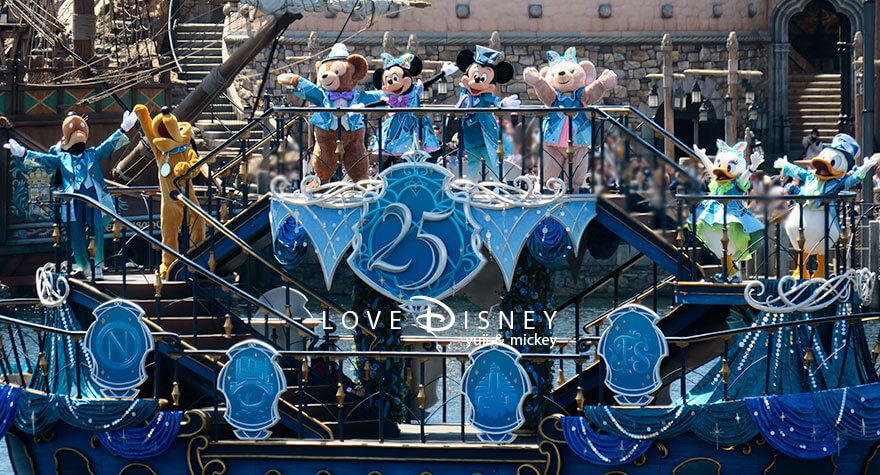 オチェーアノのテラス TDS25周年 スパークリング・ジュビリー・セレブレーション キャラ全員の決めポーズ（その5）