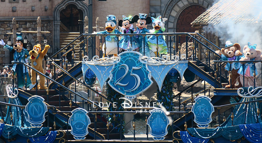 オチェーアノのテラス TDS25周年 スパークリング・ジュビリー・セレブレーション キャラ全員の決めポーズ（その7）