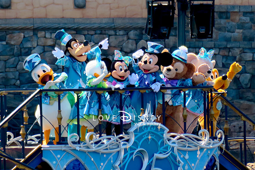 オチェーアノのテラス TDS25周年 スパークリング・ジュビリー・セレブレーション 退場シーン（その2）