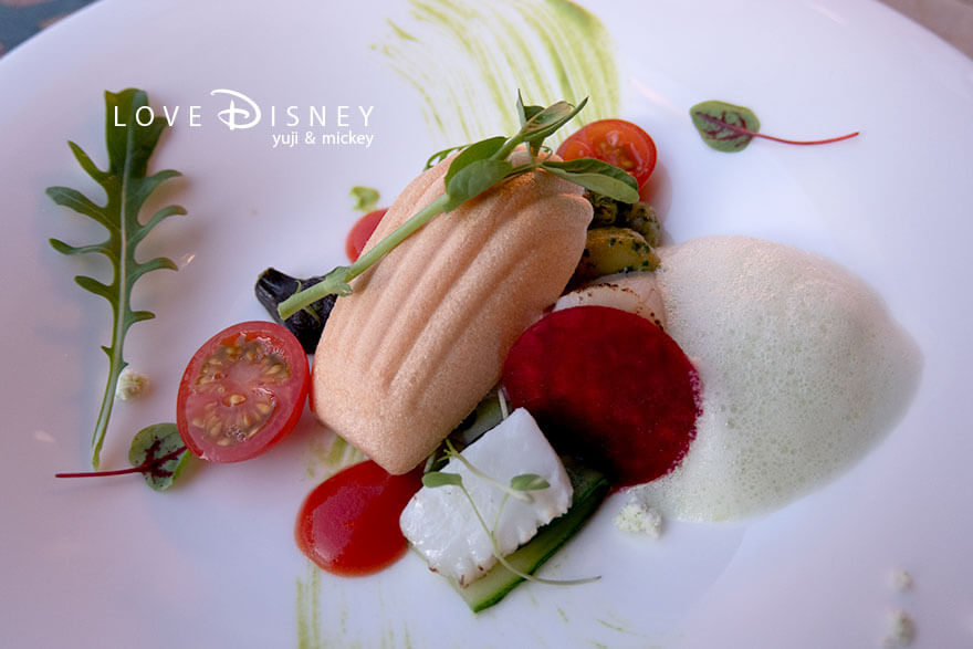 リストランテ・ディ・カナレット フード＆ワイン・フェスティバル シェフズ・イマジネーション 前菜 シーフードとナスのマリネ