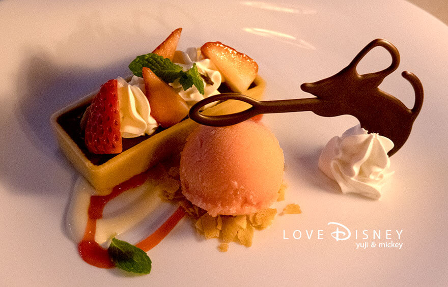 リストランテ・ディ・カナレット フード＆ワイン・フェスティバル シェフズ・イマジネーション デザート チョコレートとイチジクのタルト