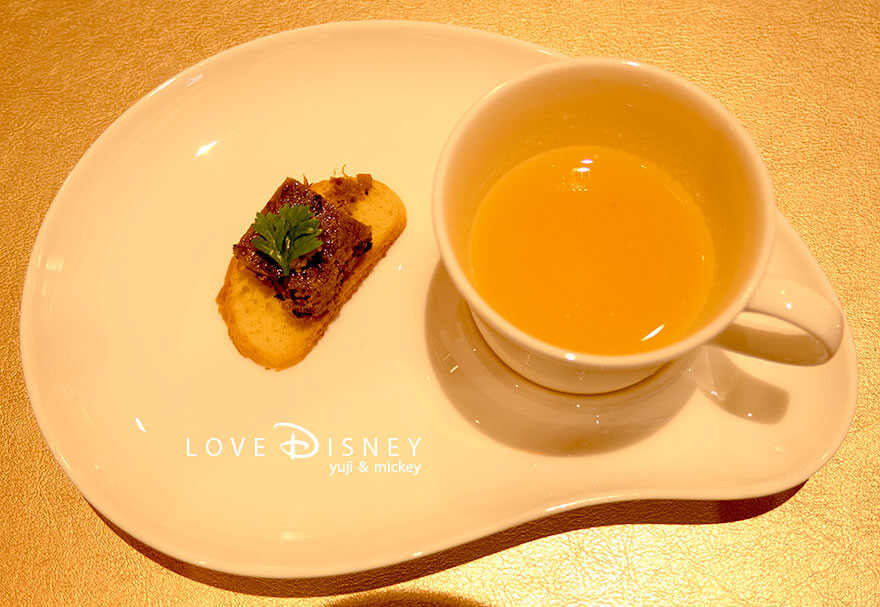 エンパイア・グリル TDS25周年 スパークリング・ジュビリーランチ アミューズ・ブーシュ