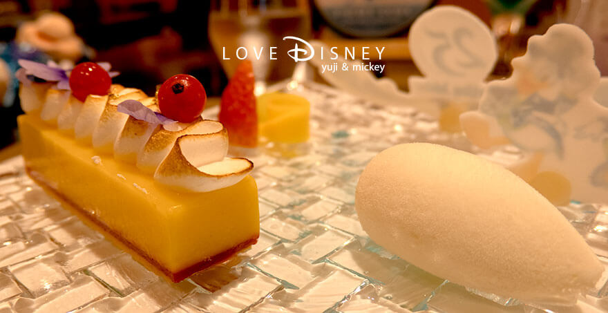 エンパイア・グリル TDS25周年 スパークリング・ジュビリーランチ アイスミルク